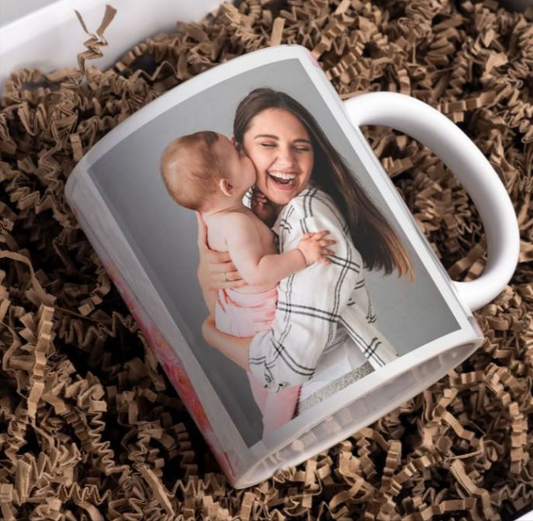 Customise White High Quality Printed Mug