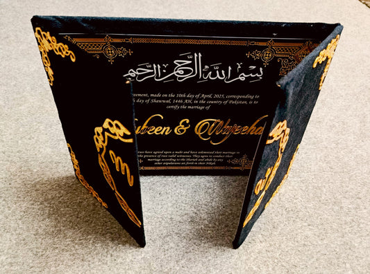 Customise 3 Layer's Booklet With Box Real Pic Attached!