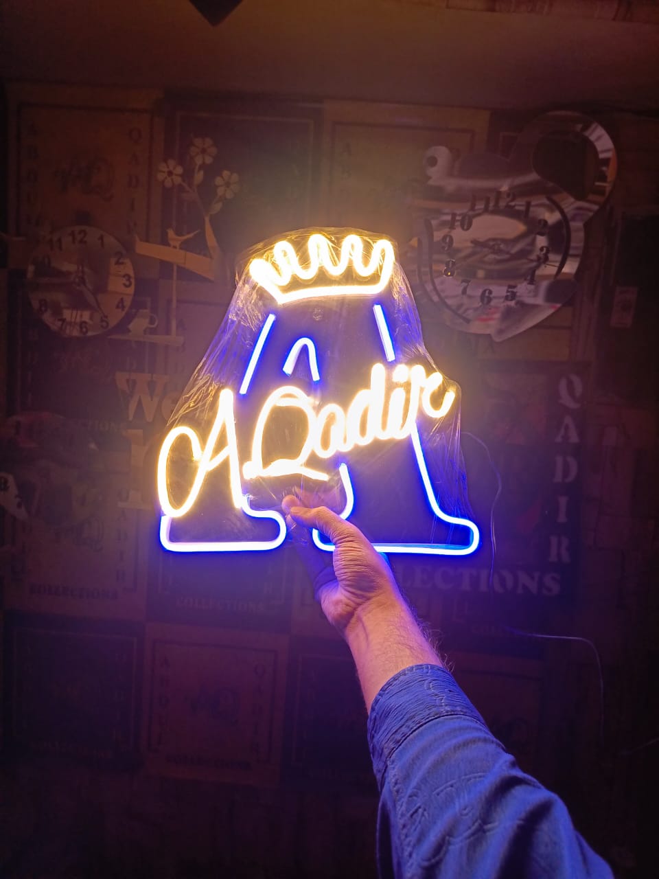 Customise Alphabet Name Neon